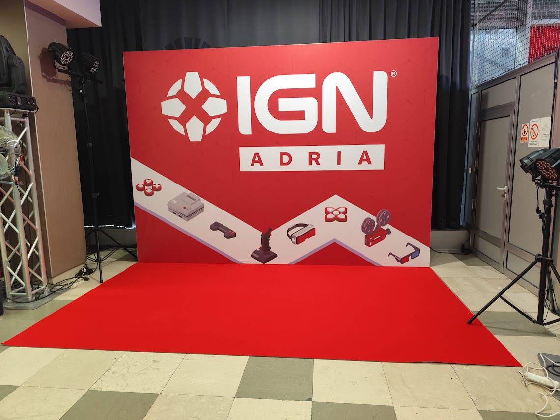 IGN Adria foto-zona sa crvenim tepihom