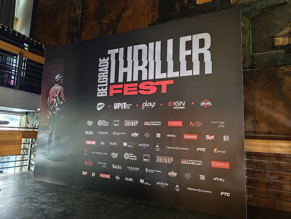 Brendirana scenografija za Belgrade Thriller Fest