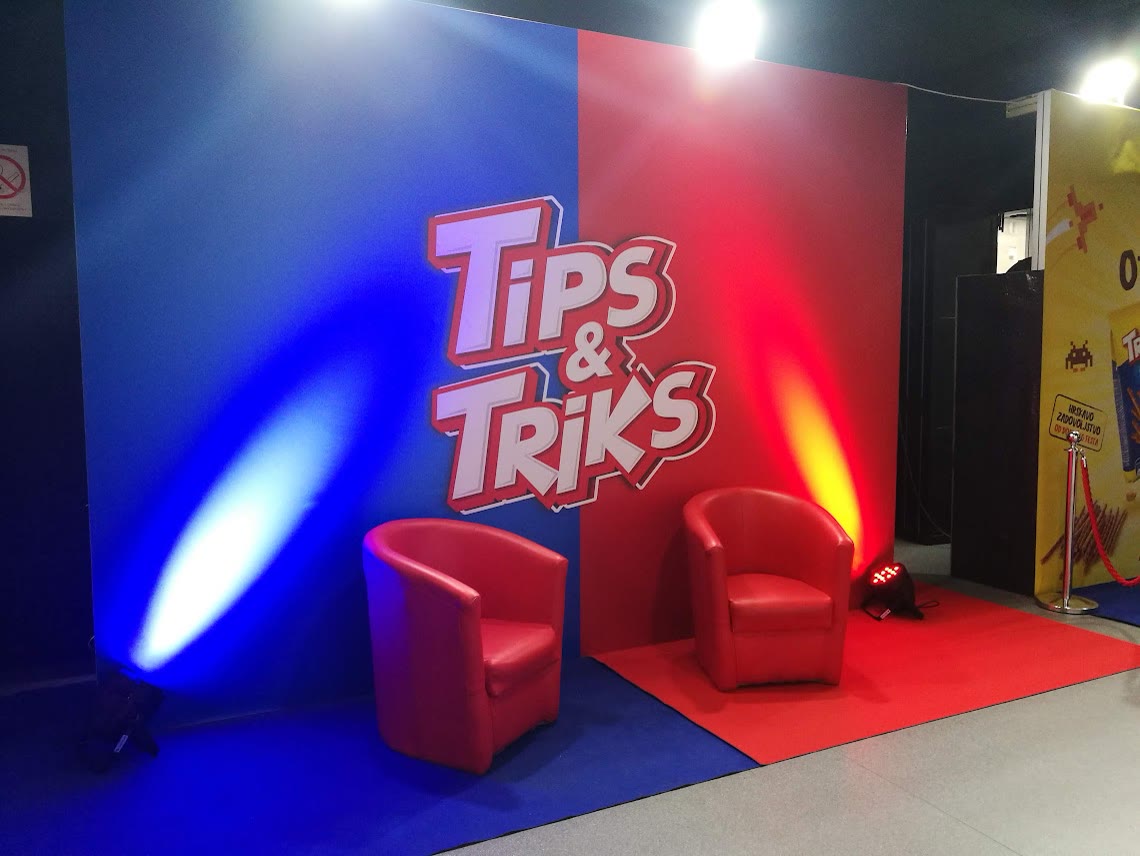Tips & Triks brendirana događajna zona