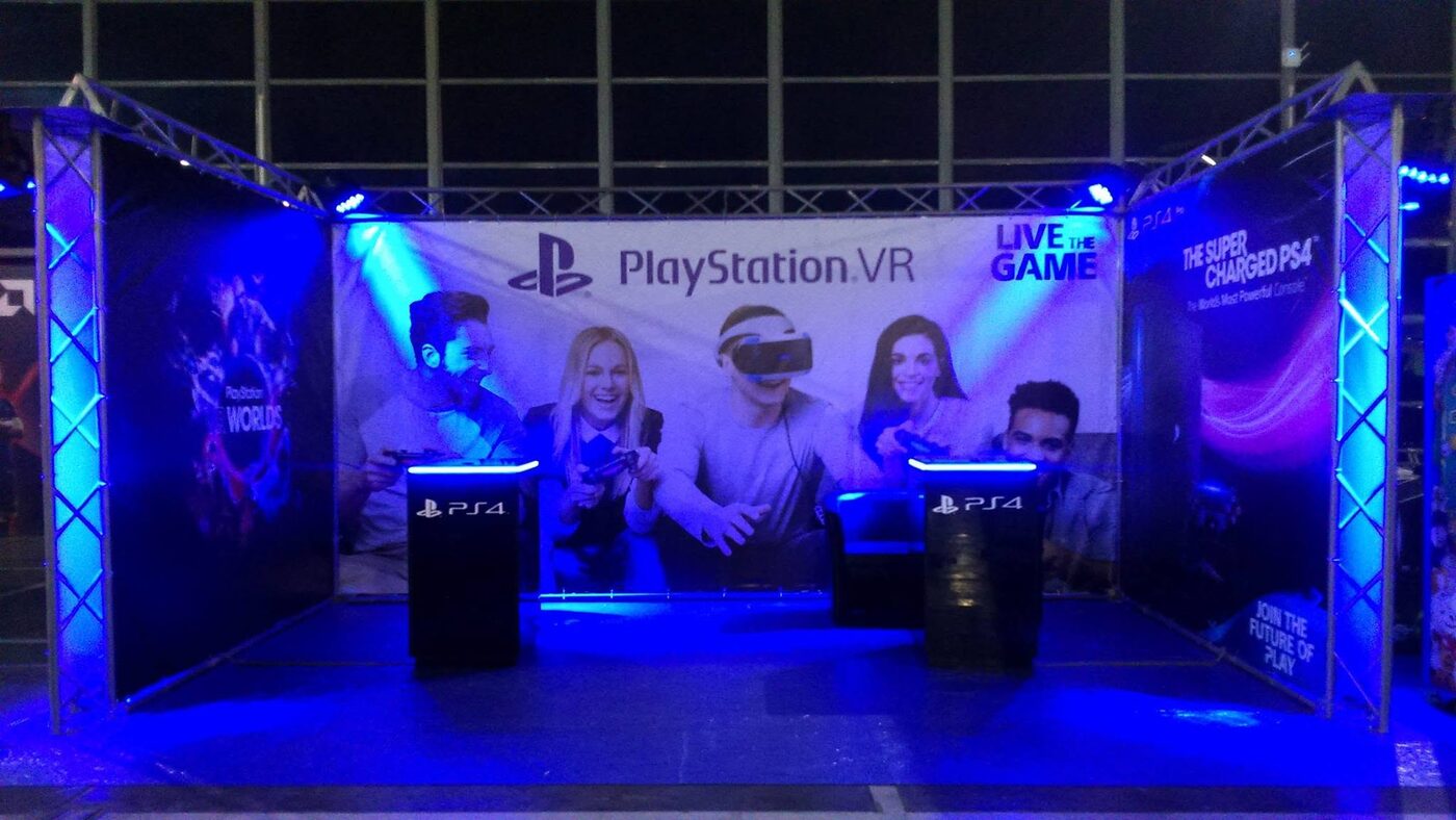 PlayStation VR truss konstrukcija